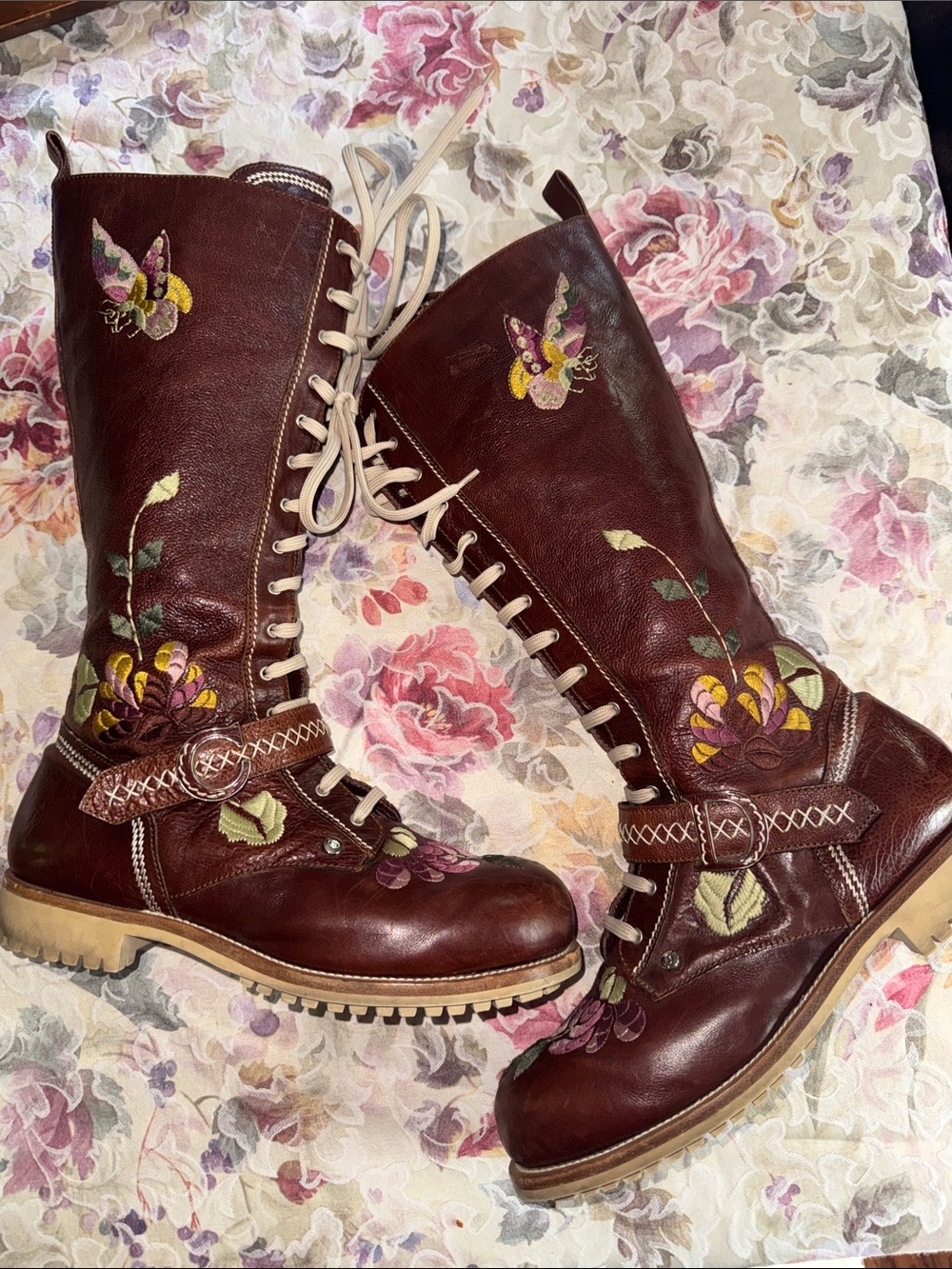 Christian Dior Vintage John Galliano 2005 Leather Knee-High Riding Boots 40 10 - Picture 9 of 15
